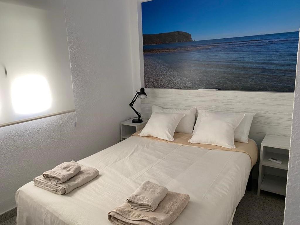 Apartamento Rosarioyemma - Primera Linea De Playa Con Vista Mar Jávea Exterior foto