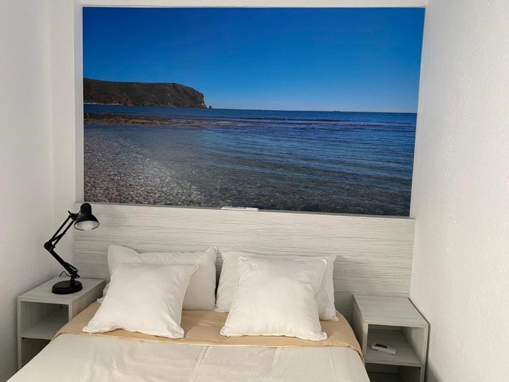 Apartamento Rosarioyemma - Primera Linea De Playa Con Vista Mar Jávea Exterior foto